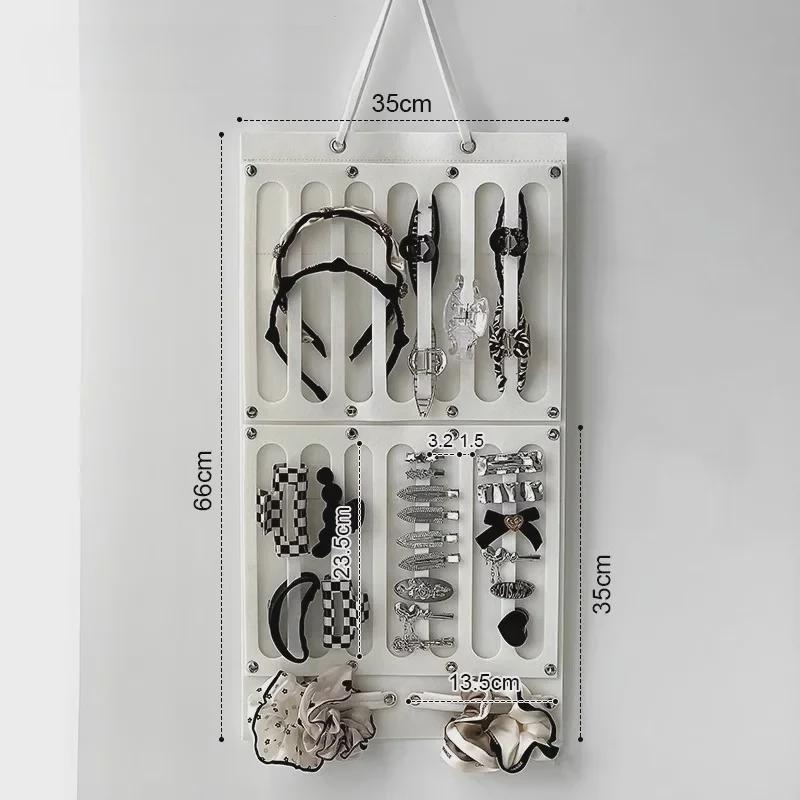 Подставка для ювелирных изделий и аксессуаров для волос с подвесным хранилищем