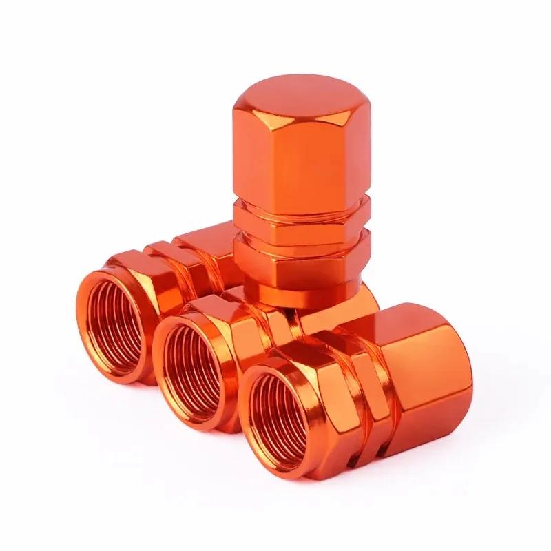 Tire Valve Stem Caps Decorative Tires Accessories Aluminum Alloy Nipple Wheel Caps For Cars Motorcycles Bicycle Cover Dustproof Valve Stems 1