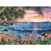 Embroidery Landscape Full Round Drill 5D DIY Diamond Painting Summer Sea Cross Stitch Beach