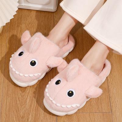 Осенние и зимние хлопковые тапочки сохранят тепло дома, мягкие подошвы и толстые подошвы, удобные тапочки, мужская и женская обувь