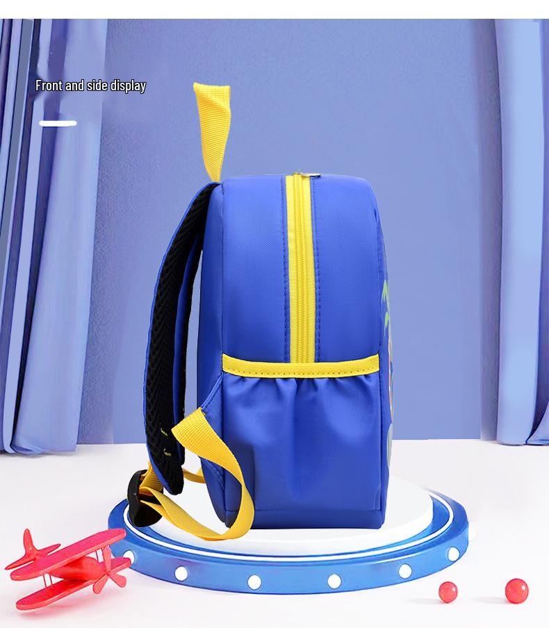 Kids' Cartoon Dinosaur & Spiderman Backpack for Boys Kindergarten