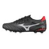 Mizuno Morelia Neo 3 FG Удобные Повседневные Амортизирующие Прочные Футбольные Бутсы Мужские кроссовки Черный Серебристый Красный P1GA209001
