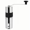 Creative Stainless Steel Hand-Crank Coffee Grinder, 30g Capacity, with Silicone Sleeve, Fully Disassembled, Portable Mill Box Package for Home,