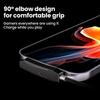 2 в 1 USB Type-C 240 Вт Кабель для быстрой зарядки Складной держатель Type-C Быстрое зарядное устройство Линия USB Подставка для мобильного телефона