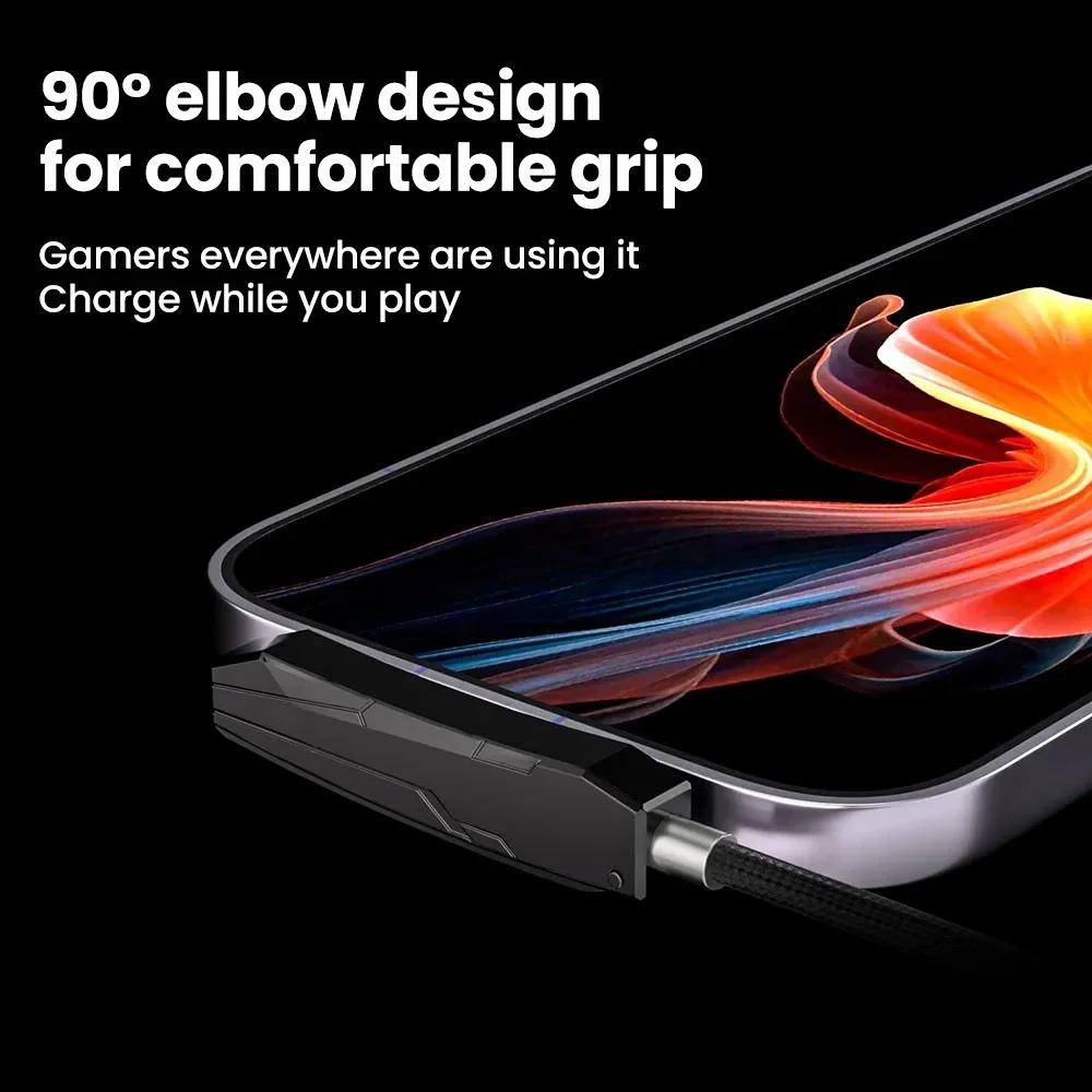 2 в 1 USB Type-C 240 Вт Кабель для быстрой зарядки Складной держатель Type-C Быстрое зарядное устройство Линия USB Подставка для мобильного телефона