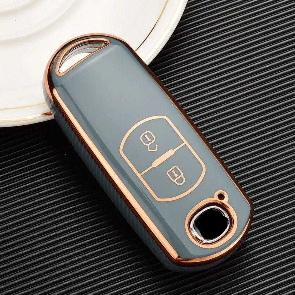 Чехол для ключей автомобиля из ТПУ для Mazda 2 3 5 6 BL BM GJ Atenza/Axela/Demio CX-3 CX3 CX-5 автомобильные аксессуары