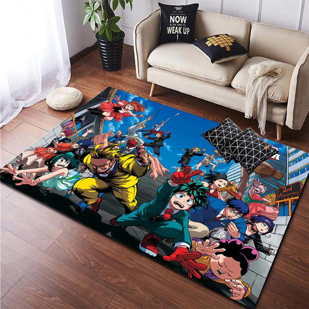 Японский аниме мультфильм My Hero Academia большой коврик для гостиной спальни общежития коврики коврики
