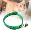 Красочный ошейник для домашних животных с милым колокольчиком, регулируемый ошейник для собак и кошек для щенков, котят, стильный камуфляжный узор, аксессуары для домашних животных своими руками