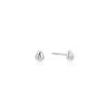Pebble 925 Silver Stud Earrings e043-05H