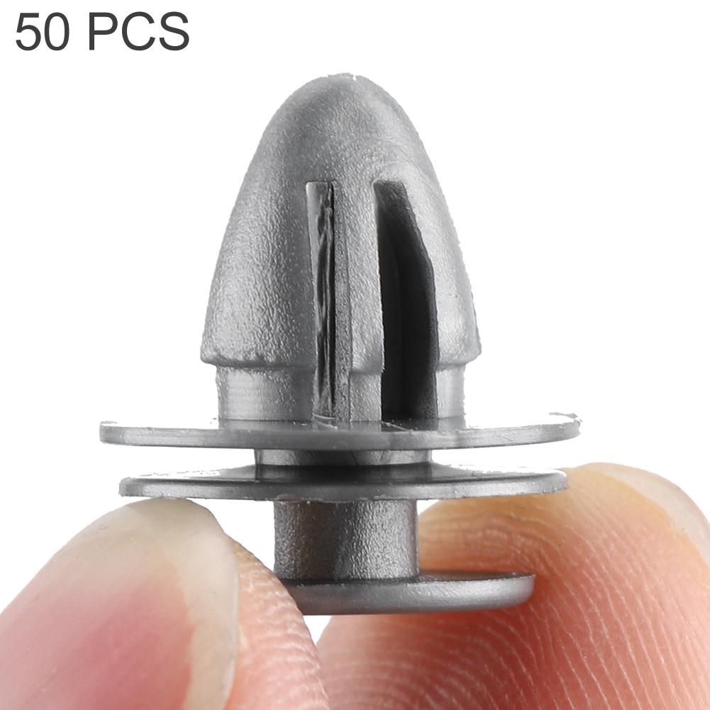 Комплект крепежных заклепок-клипс для обшивки двери и бампера автомобиля для Honda Accord Civic CR V Del Sol 50 шт.