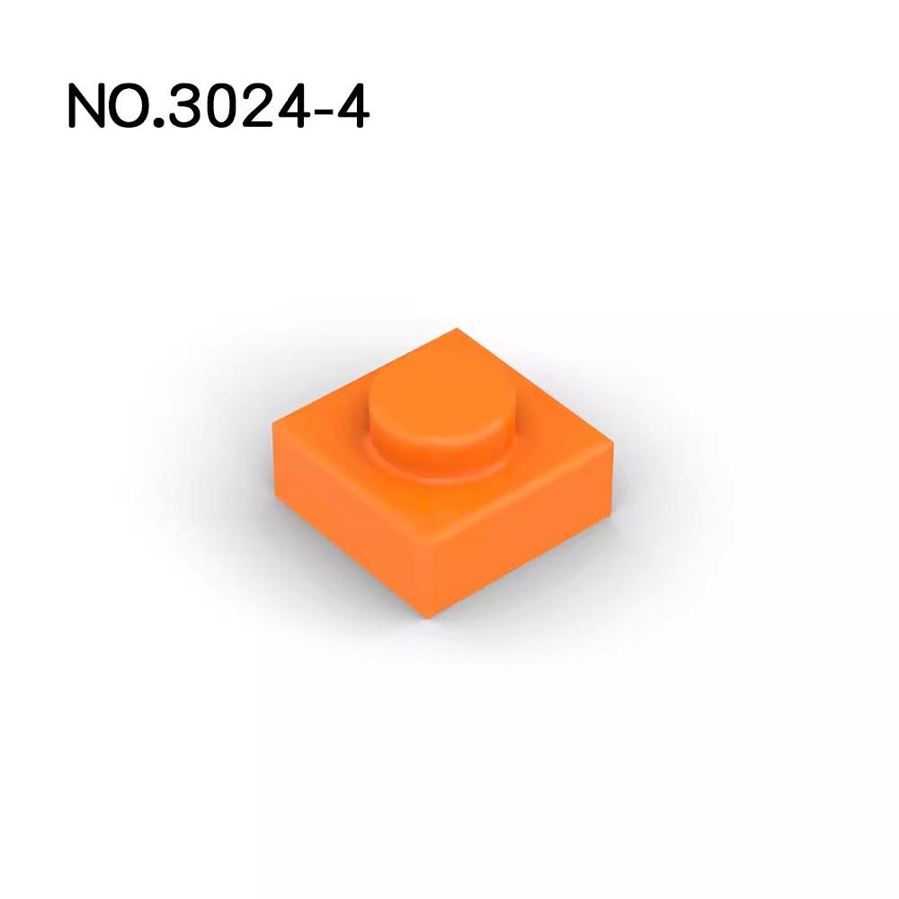 20 шт. Детали MOC 3024 Пластина 1x1 Совместимые Кирпичики DIY Сборка Строительные Блоки Частица Детская Головоломка Мозговая Игрушка Подарок