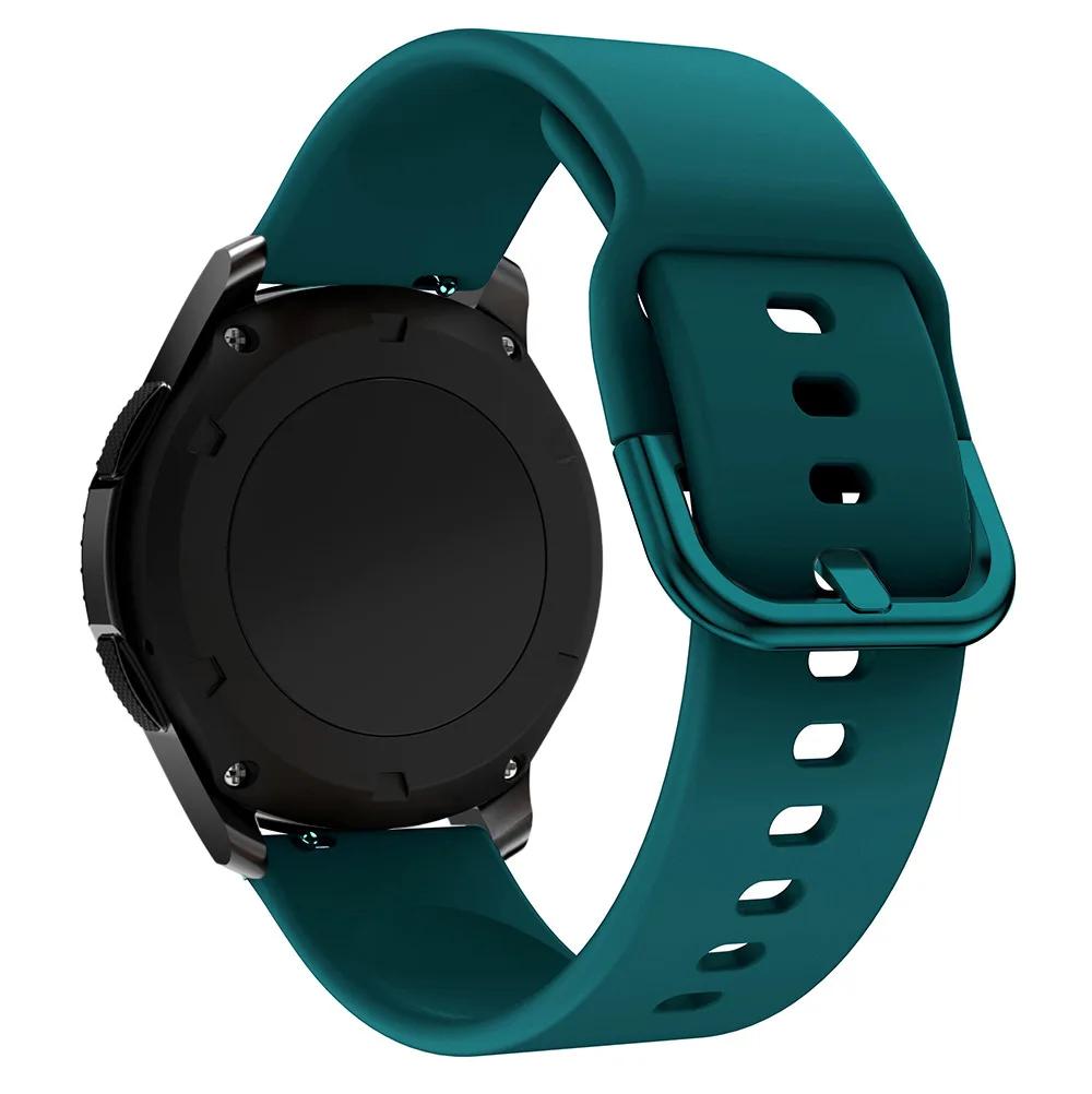 20 мм/22 мм ремешок для Samsung Galaxy Watch Active 2 40 мм 44 мм 3 Gear Sport браслет сменный ремешок для часов 20 мм 22 ремешок для часов