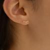 LUNNE 14k Blooming Flower Piercing (14k Gold) #LFPI11