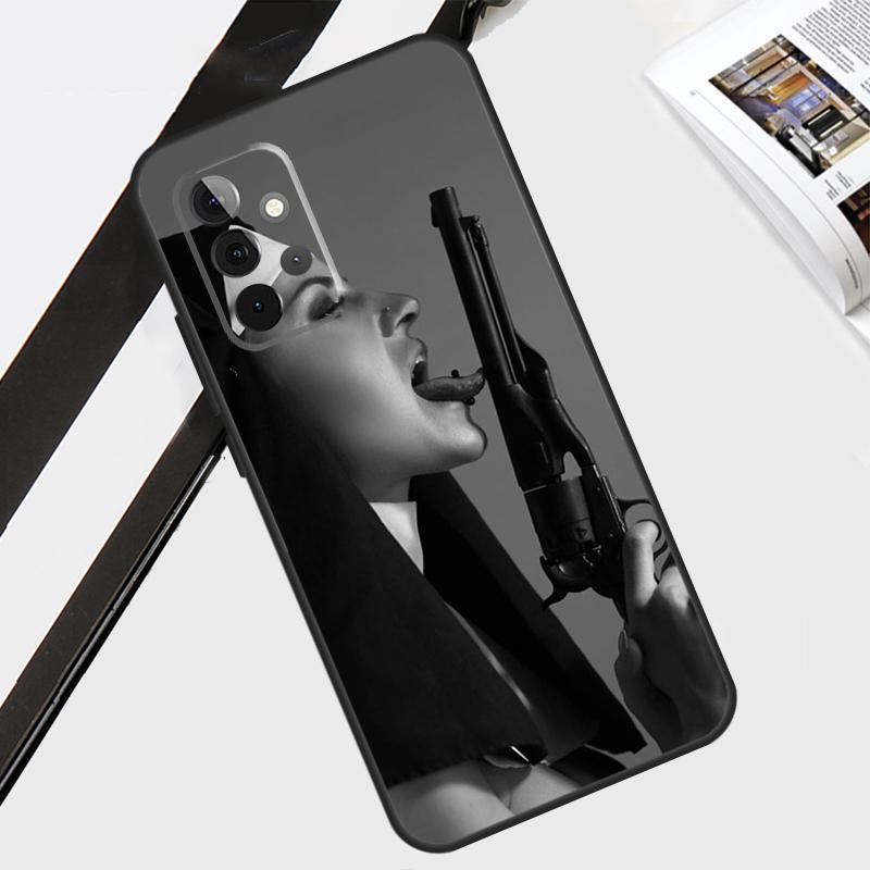 Sister Style Nun Sexy Girl Case For Samsung Galaxy A55 A35 A15 A56 A36 A26 A16 A06 A54 A34 A14 A12 A22 A32 A52 A13 A53