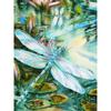 New 5D DIY Diamond Painting Dragonfly Diamond Embroidery Animal Cross Stitch Full Round Drill Home Decor Manual Art Gift