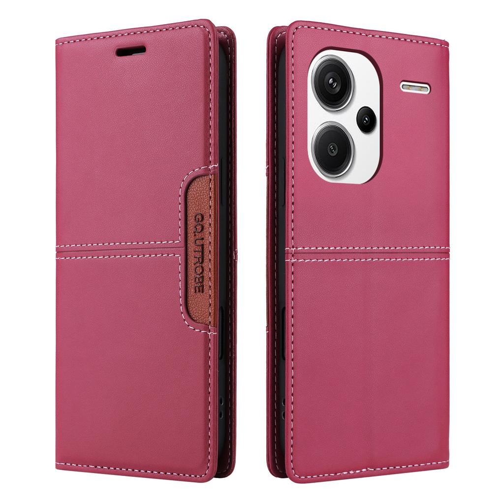 Роскошный кожаный чехол для Xiaomi Flip Folio RFID Blocking Wallet Kickstand Защитный чехол-кобура для Redmi Note14 Redmi12C Xiaomi 14T 11T 12T Poco X7