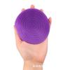 Silicone Body Scrubber Natural Bristles Skin Exfoliator Scrub Shower Brush Silicone Bath Shower Brush