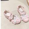 Internet Celebrity Explosion Late Evening Breeze Temperament Comfortable Round Head Non-slip Shoes 2025 Versatile Cute Bow Mary Jane Shoes Women