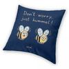 Don'T Worry Just Hummel Bumblebee Square Pillowcase Polyester Linen Velvet Printed Zip Decorative Throw Pillow Case Room Cover