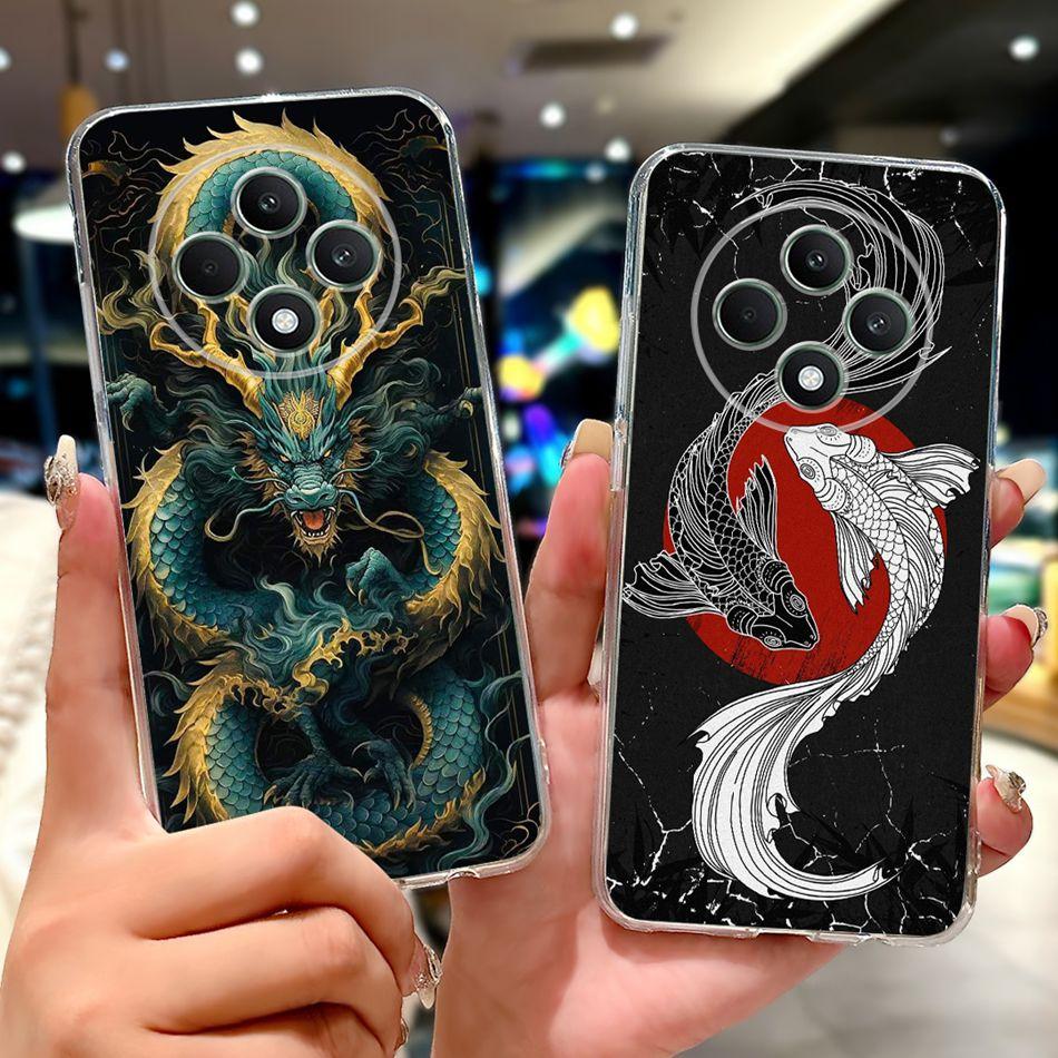 Для OPPO Reno12 F CPH2637 Модный Крутой Чехол с Рисунком Для Oppo Reno 12F Reno12 FS 5G Мягкий Силиконовый TPU Чехол