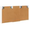 Bathroom Cabinet Set 3 pcs 140 x 14.5 x 70 cm Particleboard