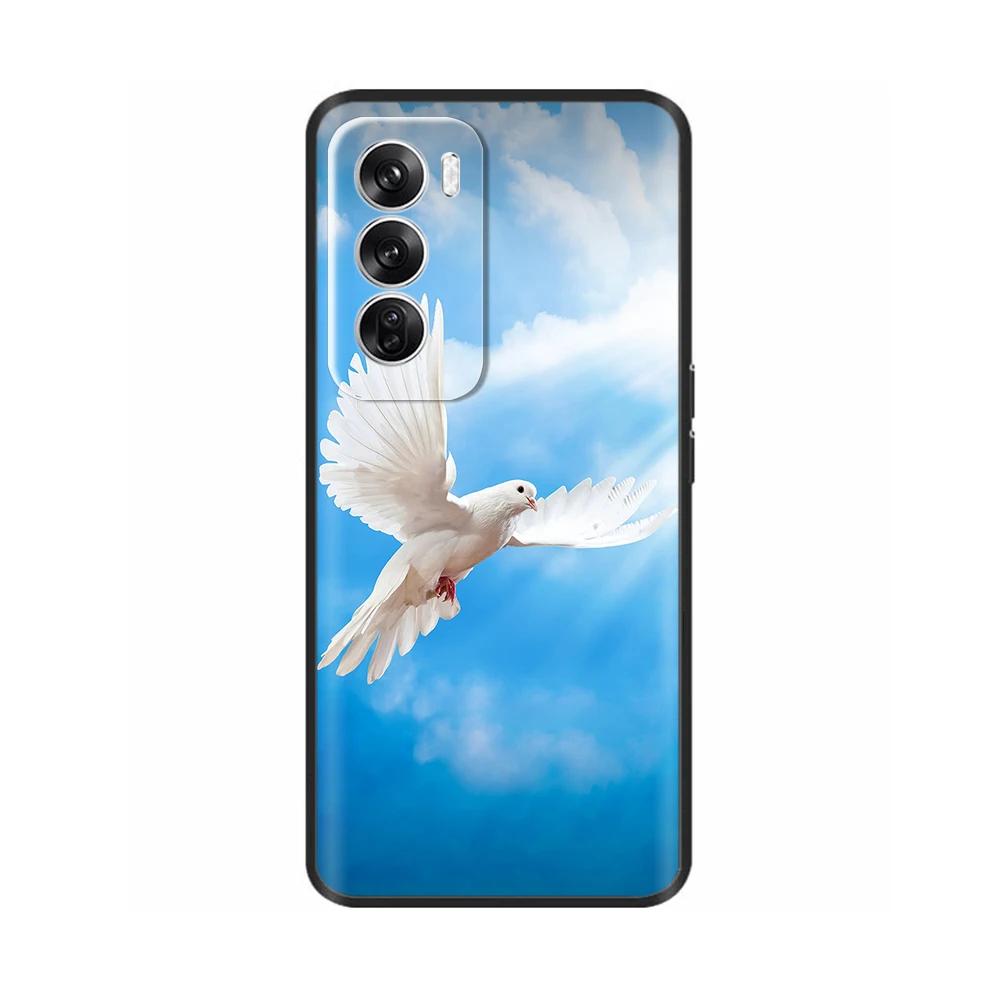 Чехол для OPPO Reno 12 5G Новый модный окрашенный чехол Силиконовый мягкий ТПУ чехлы для телефона Для OPPO Reno 12 Pro 5G Корпус reno12 Pro Fundas