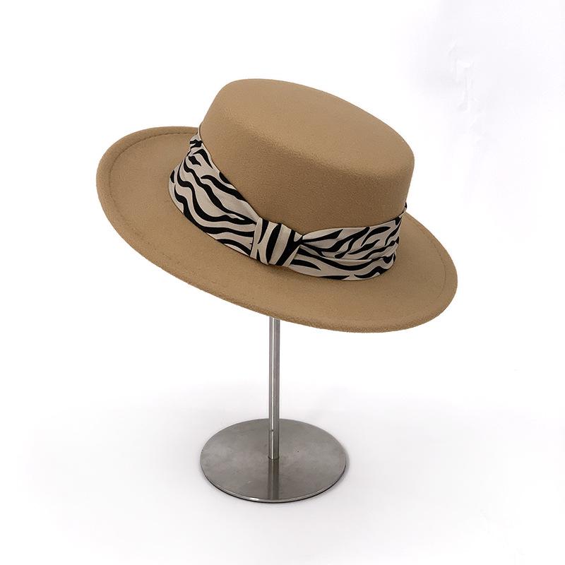 Женская осенне-зимняя фетровая шляпа-федора: Ретро, Элегантный, Универсальный и Теплый.