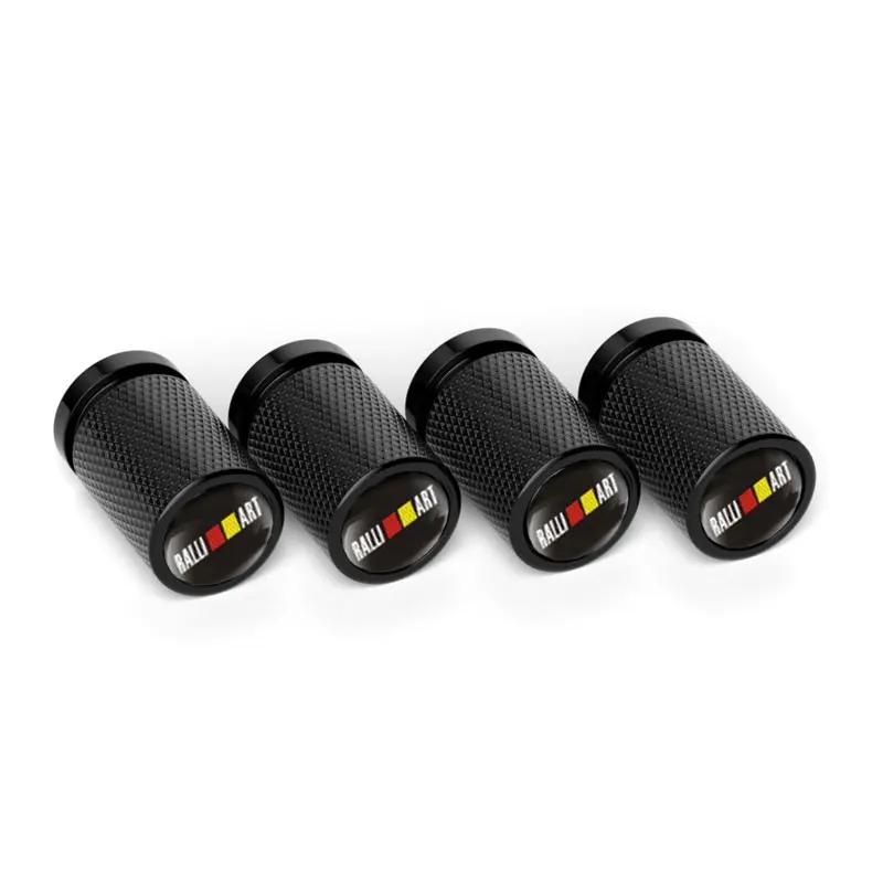 4pcs Car Styling Wheel Tire Valve Caps Covers for Mitsubishi Ralliart ASX Lancer 9 10 L200 Colt Pajero Outlander Eclipse Galant