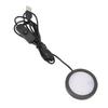 LED Round Light Ultra Thin Aluminum Casing Under Counter Lighting with 1.5m Cable for Ceiling Bedroom Kitchen USB Plug