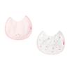 Miki House Nursing Bib Set Perfect for Breastfeeding and Made In for Boys and Baby and Preparing for (2 Bibs), Weaning, Water-Repellent, Japan, Girls,