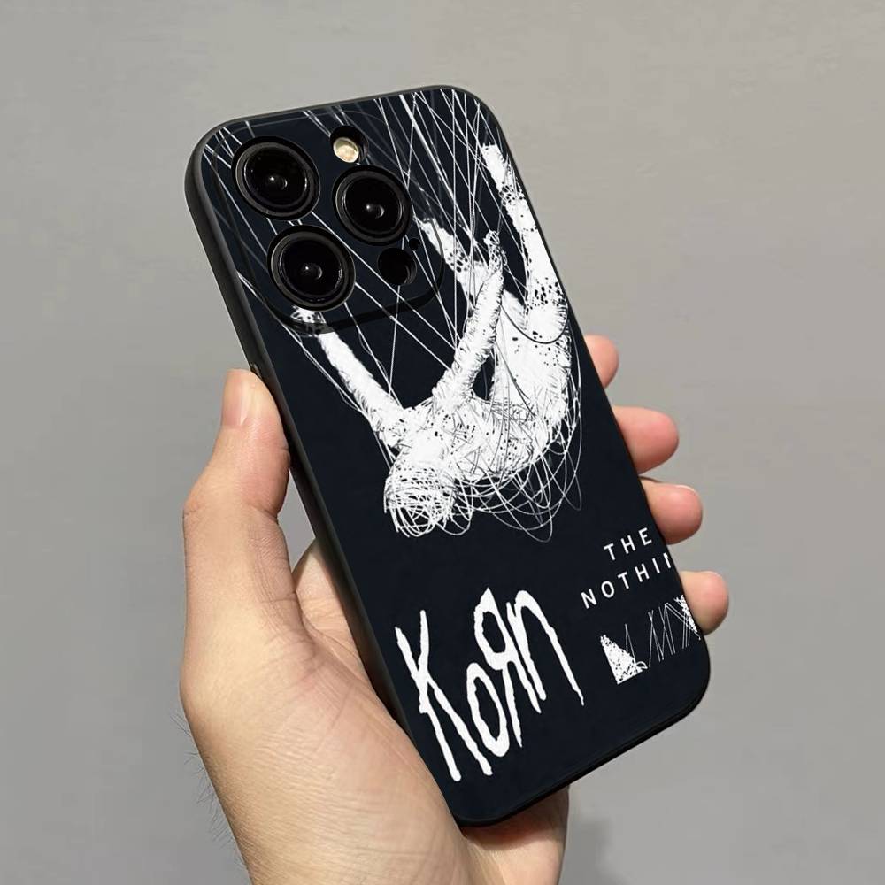 Чехол для телефона рок-группы K-Korn для iPhone 17 16 15 14 11 12 13 Mini Pro XS Max Plus Funda Shell