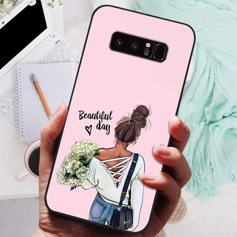 Чехол-накладка для Samsung Note 8 9 7 5 Волк Кошка Животные Силиконовые Мягкие Задние Чехлы для Samsung Galaxy Note 9 Note8 Note7 Чехол для телефона