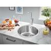 Evier de cuisine - Acier inoxydable - A encastrer par le dessus - GROHE K200 - 31720SD0