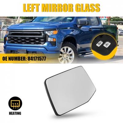 Левое зеркальное стекло с подогревом Подходит для - 2024 Chevrolet Silverado 2500 HD 3500 HD