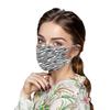 1PC Adult Printed Ice Silk Mask To  Against Dusts And Haze Mask