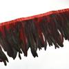 2 Метра Петушиные Перья на Ленте Отделка Кисточка Бахрома Лента Белый Черный Петух Фазан Куриное Перо Костюм Одежда Украшение