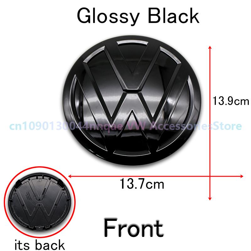 For VW Volkswagen Jetta MK5 Golf ABS car front emblem grille badge trunk badge suitable for Volkswagen Passat 2016 2017 2018 Lav
