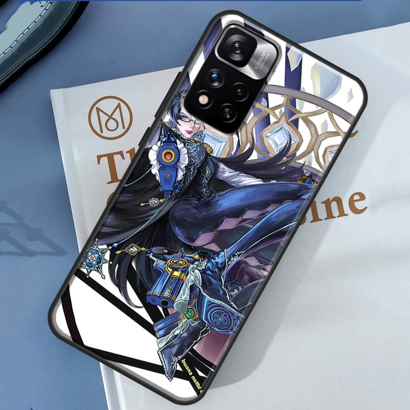 Чехол Bayonetta для Redmi Note 9 10 Pro Чехол для Redmi Note 12 11 Pro 8 10S 11S 9A 9C 12C