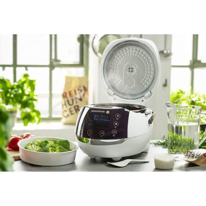 Cuiseur à riz - Reishunger - Multifonction numérique - 12 programmes - Technologie à 7 phases - Minuterie