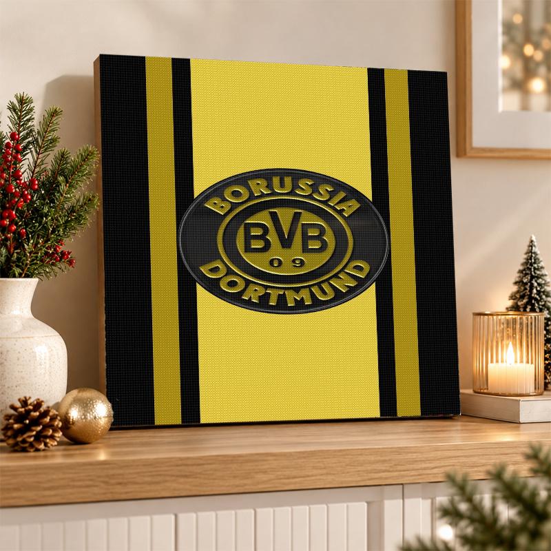Borussia Dortmund Diamond Painting Kit 5D Full Drill DIY Diamond Mosaic Wall Art Home Decor