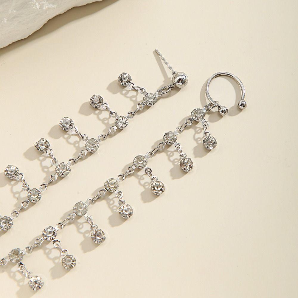 Украшения для тела Серьги с кольцом для носа Аксессуары для танца живота Длинная цепочка Серьги для женщин