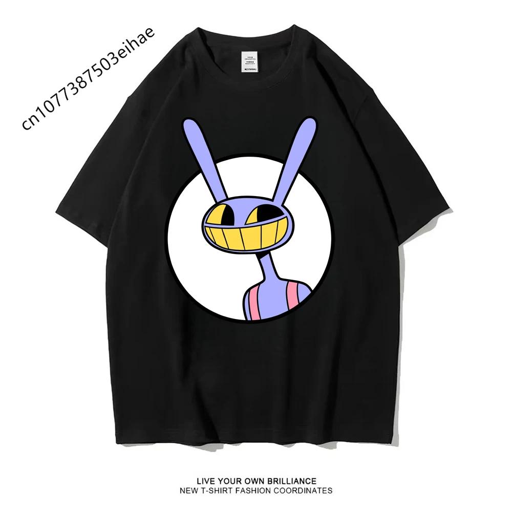 Magical Digital Circus Peripheral T-shirt Retro T-shirt Summer Fashion Hip-hop Y2K Top Fan Enthusiast Printed Top Street Style