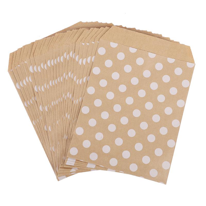 25/50 шт. Крафт-бумажный пакет для конфет и печенья «Спасибо» Упаковочный пакет для свадебных подарков Сувениры для гостей Принадлежности для украшения детской вечеринки по случаю дня рождения