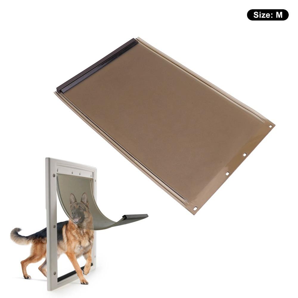 Soft Flexible Dog Door Replacement Flap TPU Made Dog Entry Door Panel  Pet Free Access