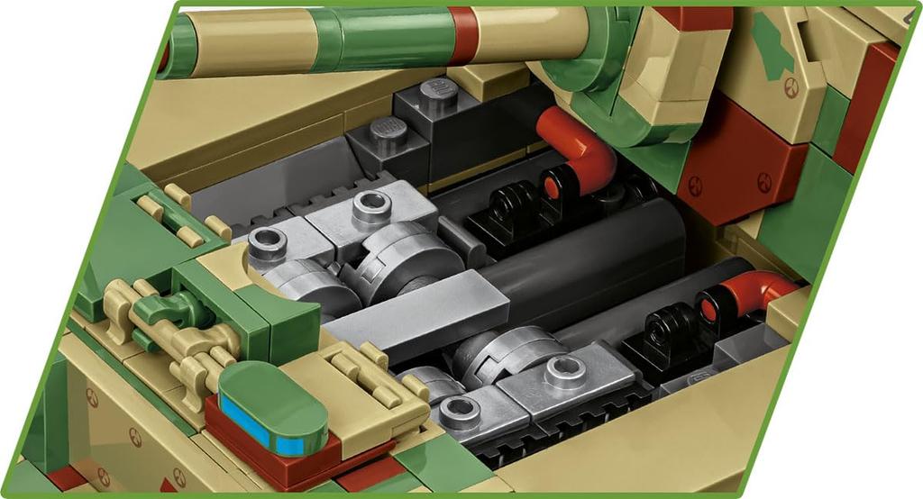 COBI 2582 Истребитель танков Тигр Элефант HC Вторая мировая война 1:28 Кирпичный Модель Танка 1252шт