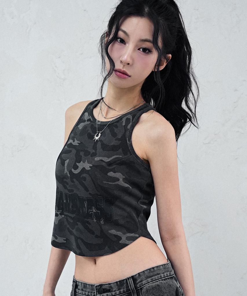 AVANDRESS Camo-Bx01 Tank Top Charcoal