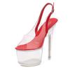 Ladies Stilettos Glowing Catwalk Nightclub Fashion Sandals 181 Series 16cm Heel 7cm Platform LFD