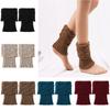 1 Pair Winter Crochet Knit Women's Fashion Leg Warmers Boot Socks Boot Cuffs Foot Cover