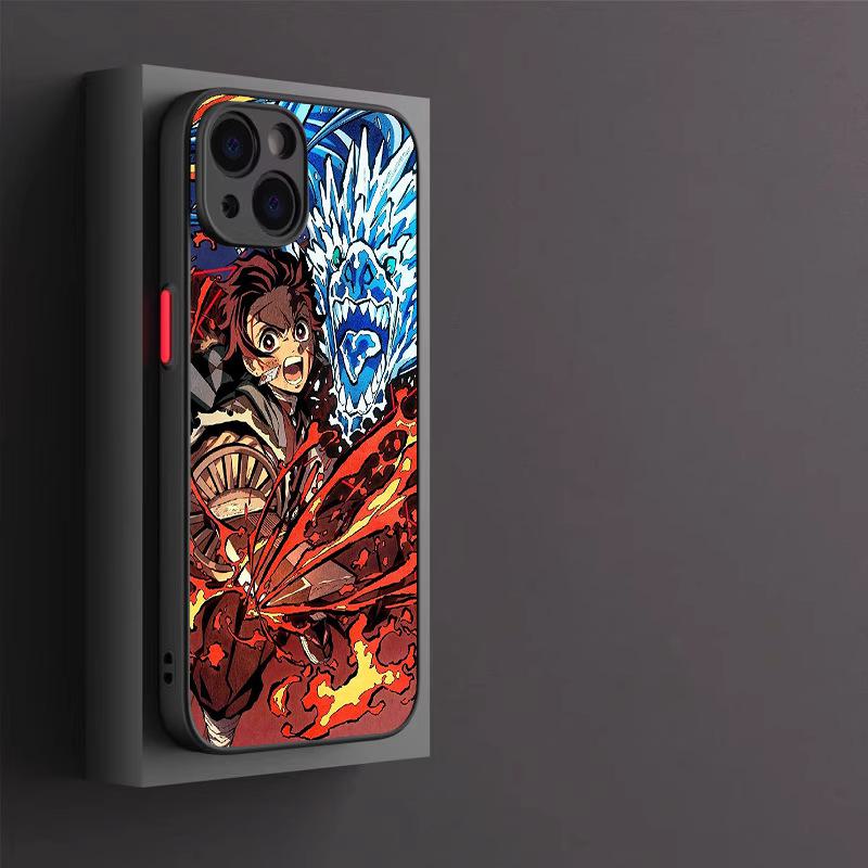 Чехол для телефона Nezuko Anime Demon Slayer для iPhone 11 XR XS 7 8 Kyojuro Purgatory