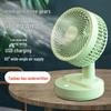 7-Inch USB Portable Air Circulation Fan for Home, Office, or Dorm with Adjustable Desktop Stand